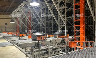 【产品动态】尊龙凯时机械人两驾马车助力生胎智能物流——高速堆垛机和高速EMS，，，，，，，让生胎智能制造驶入高效快车道！